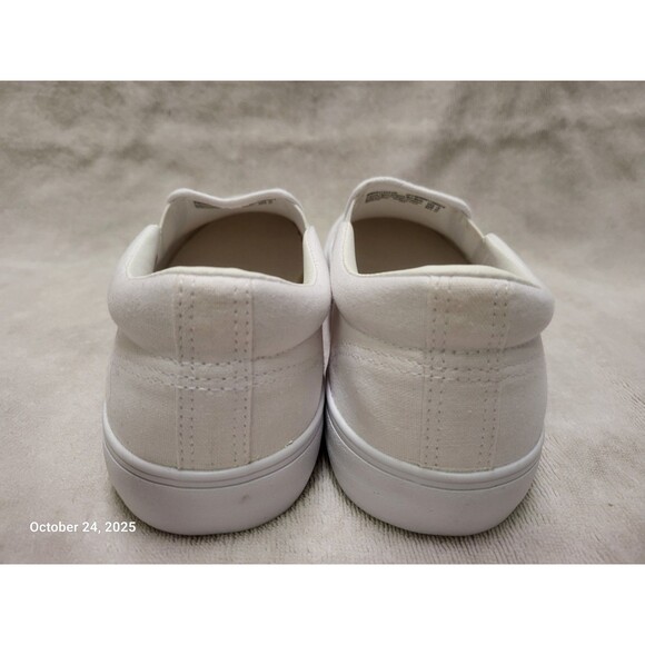 New Women's Canvas Sneakers Slip On Fashion Tennis Boat Deck Shoes Size 10 - Picture 3 of 5
